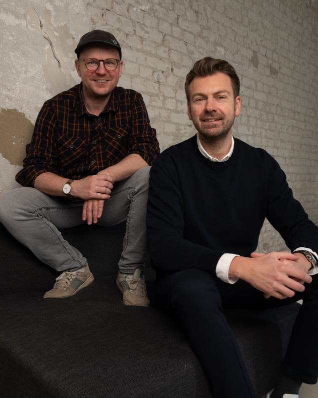 Benny Semmler und Peter Zickermann